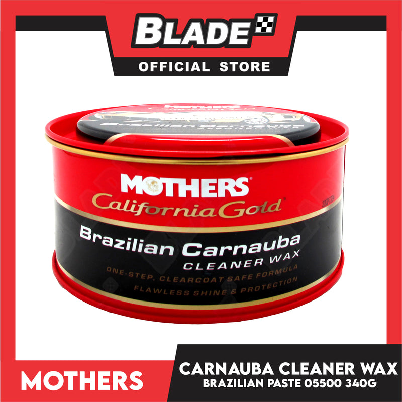 Mothers California Gold Brazilian Carnauba Cleaner Wax Paste 05500 340g