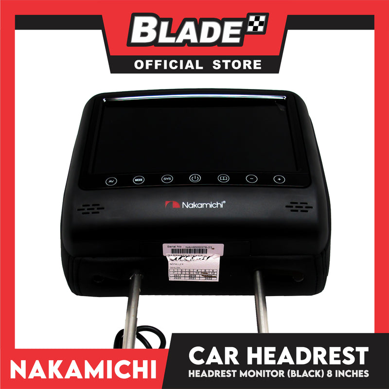 Nakamichi Car Headrest Monitor 8''