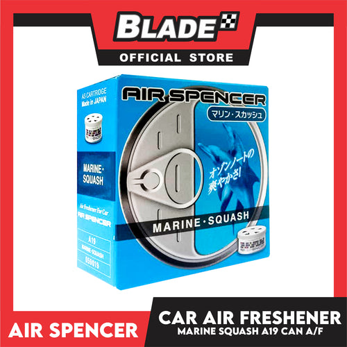 2pcs Air Spencer Eikosha Car Air Freshener with 1pc Holder (Marine Squash) Heavy Duty, Last Long