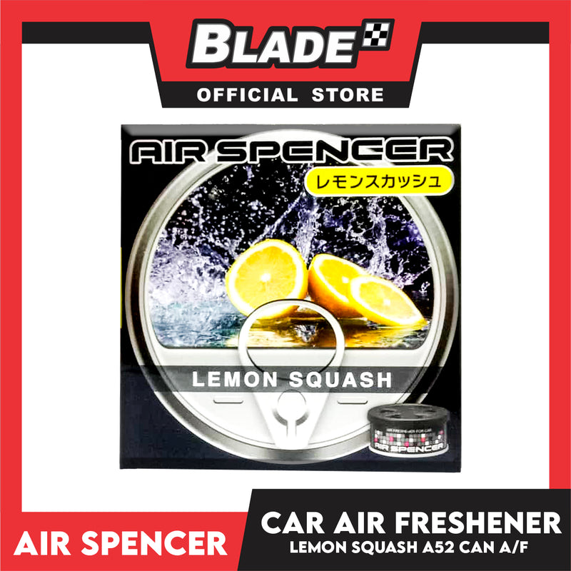 2pcs Air Spencer Eikosha Car Air Freshener with 1pc Holder (Lemon Squash) Heavy Duty, Last Long