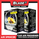 2pcs Air Spencer Eikosha Air Freshener A52 (Lemon Squash)