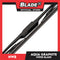 Nwb Aqua Graphite Wiper Blade 35-016L 16'' for Honda BRV, Mobilio, Jazz, Hyundai Tucson, Accent, Toyota Avanza, Corolla Altis