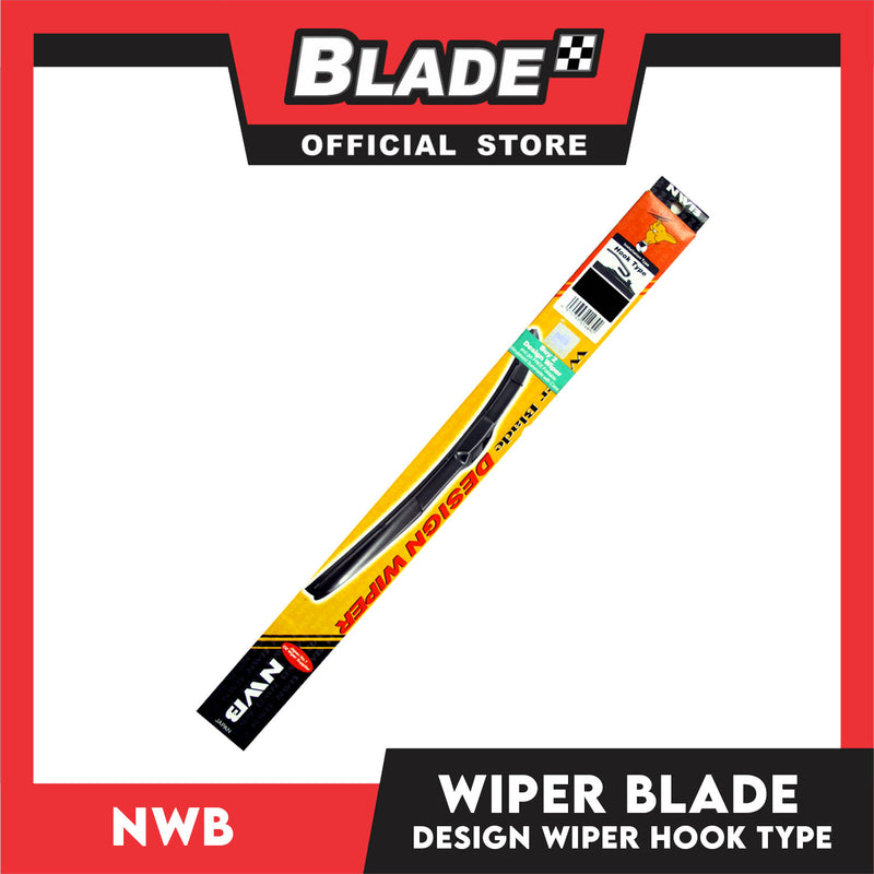 Nwb Design Wiper Blade 18''/450mm NU-018L for Toyota Corolla, Camry, Land Cruiser, Prado, Honda Civic, City, HRV, Mitsubishi Galant, Lancer