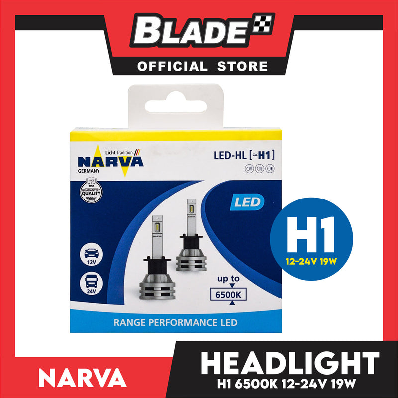 Narva Range Performance LED 6500K 180573000 H1 12/24V 19W- LED Headlight Bulb
