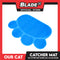 Our Cat Litter Catcher Mat Paw For Cats 60x45cm (Blue)