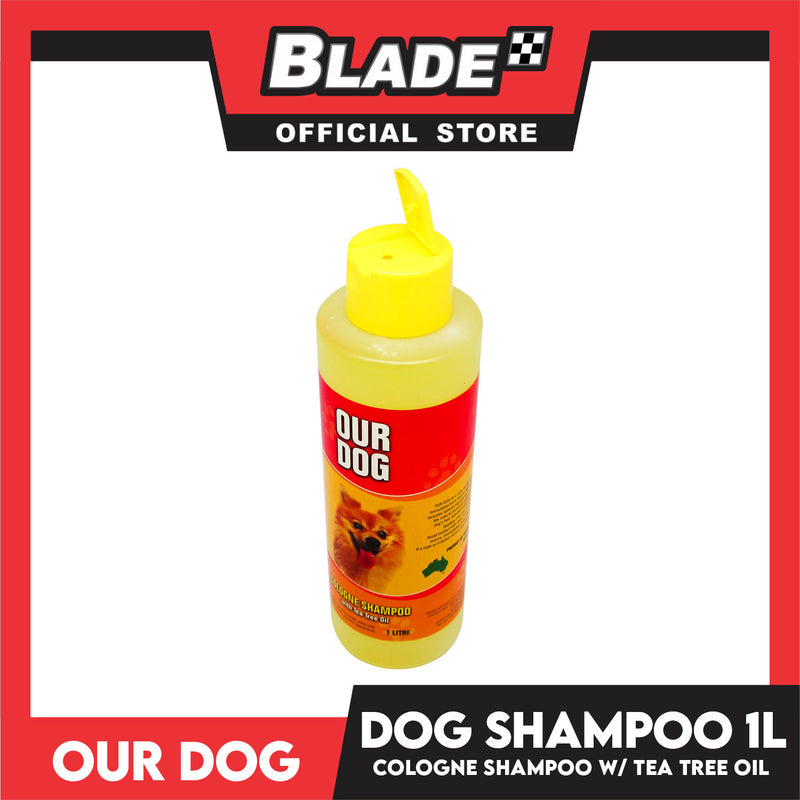 Our Dog Cologne Shampoo With Tea Tree Oil 1 Liter Dog Shampoo