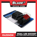 Olesson 2 Direct LED Socket 1644 100W Car Charger Socket