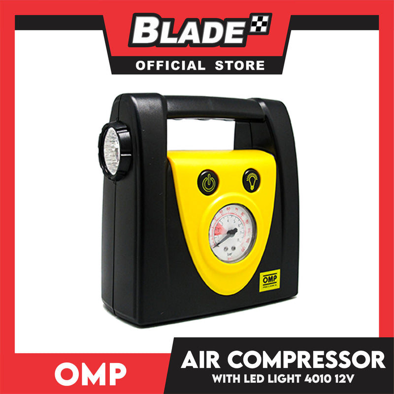 Omp Mini Air Compressor With Light OMP4010 100psi (Black)
