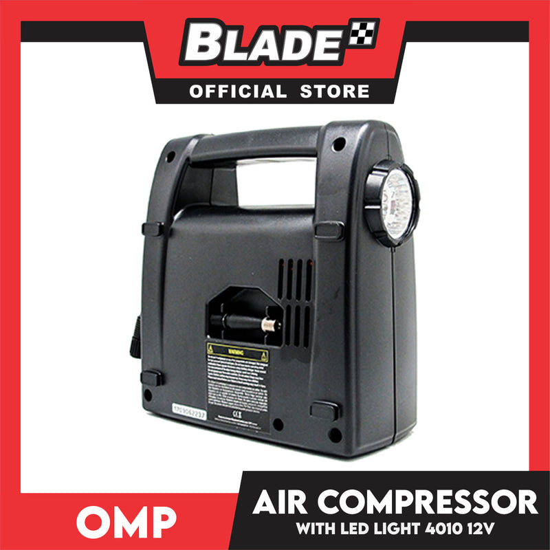 Omp Mini Air Compressor With Light OMP4010 100psi (Black)