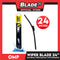 Omp Flat Wiper Blade 24'' 600mm OMP160124 for Ford Ranger, Honda Accord, City, Hyundai Tucson