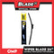 Omp Flat Wiper Blade 24'' 600mm OMP160124 for Ford Ranger, Honda Accord, City, Hyundai Tucson