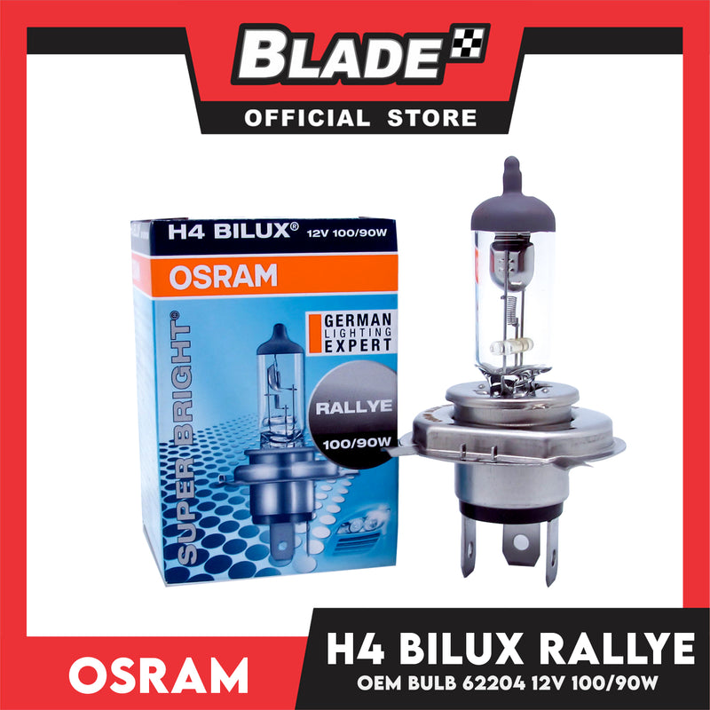 Osram Bilux Rallye OEM Bulb 62204 H4 12V 100/90W