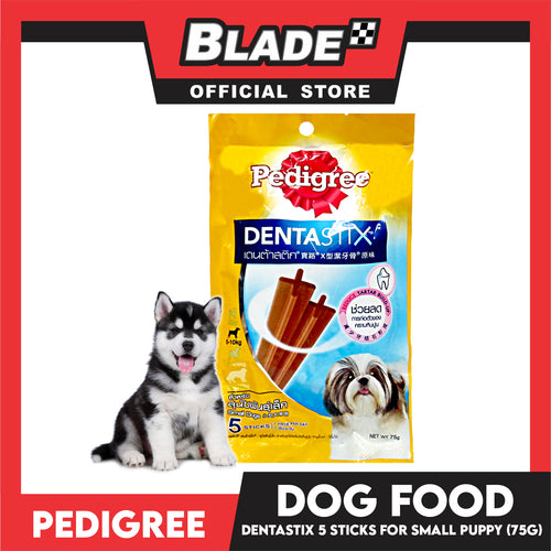 24pcs Pedigree DentaStix Small (5-10kg) 75g (5 Sticks) Dog Dental Treats