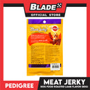 6pcs Pedigree Meat Jerky Roasted Lamb Flavor 80g Dog Treats, Soft Chew