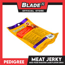 Pedigree Meat Jerky Roasted Lamb Flavor 80g Dog Treats, Soft Chew