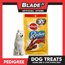 6pcs Pedigree Rodeo Beef and Liver 90g Dog Treats, Twist Stick