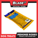 Pedigree Rodeo Chicken and Liver Flavor 90g - Dog Treats, Twist Stick