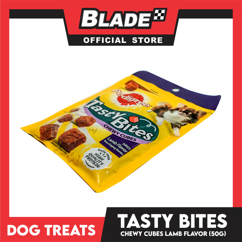 Pedigree Tasty Bites Chewy Cubes Lamb Flavor 50g