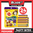 24pcs Pedigree Tasty Bites Chewy Cubes Lamb Flavor 50g