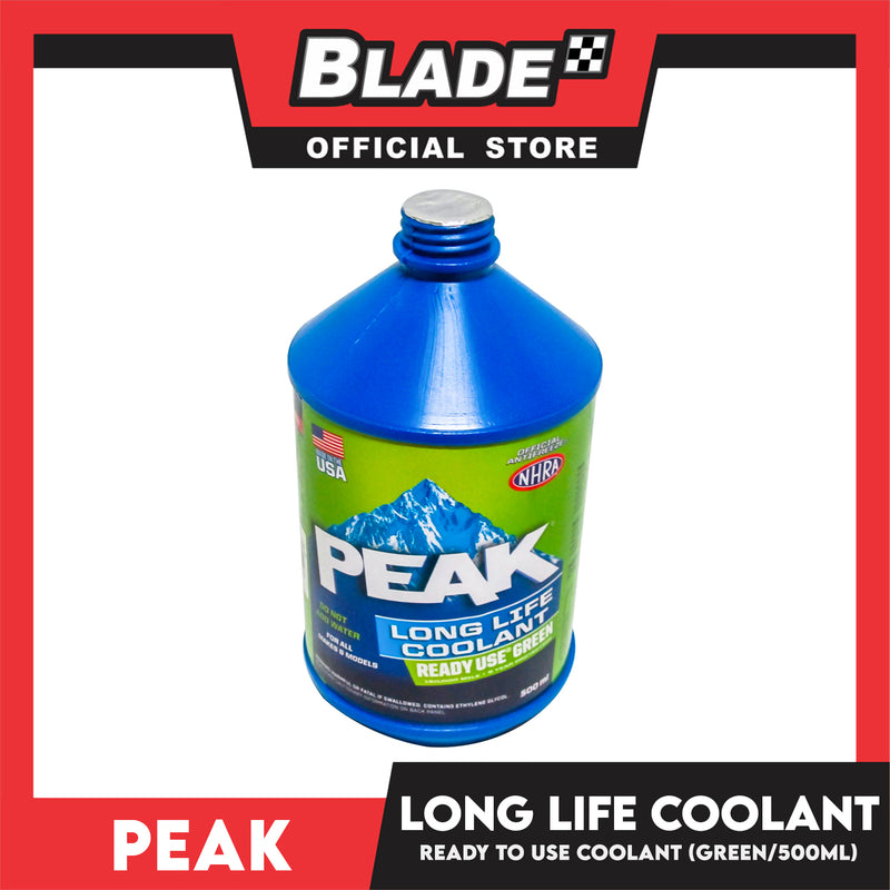 Peak Long Life Ready To Use Antifreeze Coolant 500ml
