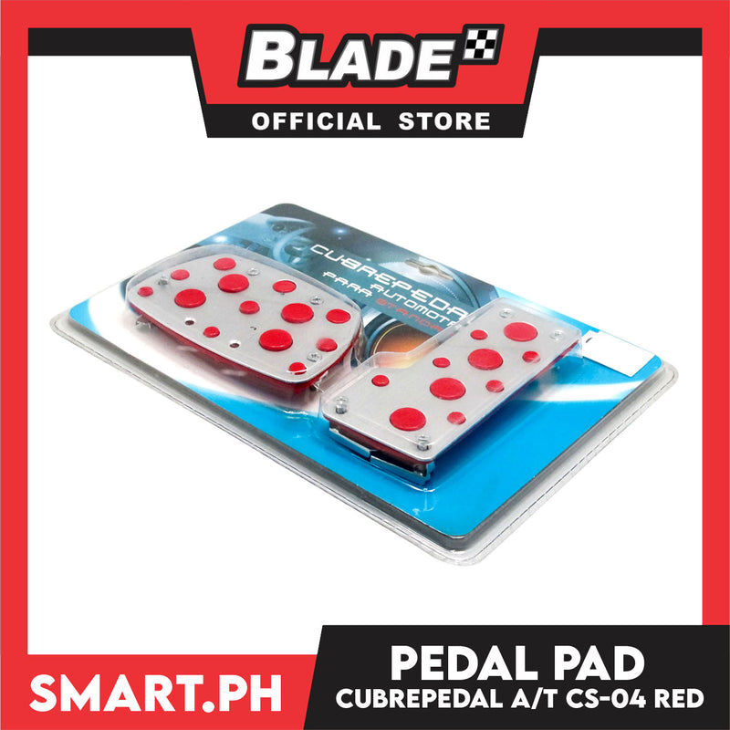 Pedal Pad Cubrepedal Automatic Transmission CS-04 (Red)