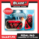 Pedal Pad Cubrepedal Automatic Transmission CS-376 (Red)