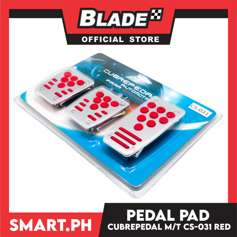 Pedal Pad Cubrepedal Manual Transmission CS-031 (Red)