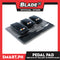 Pedal Pad Non-Slip Pedal Manual Transmission 3D Ralliart BD0909 (Black)
