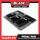 Pedal Pad Non-Slip Pedal Manual Transmission 3D Ralliart BD0909 (Black)