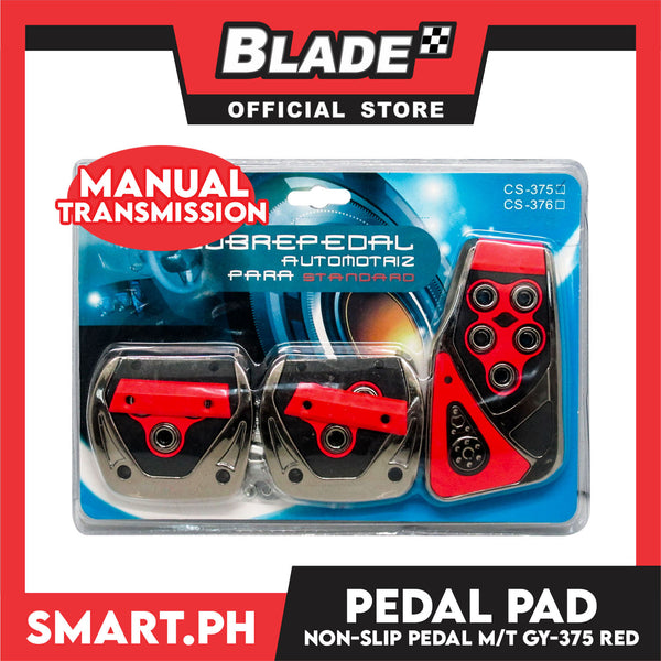 Pedal Pad Cubrepedal Manual Transmission CS-375 (Red)