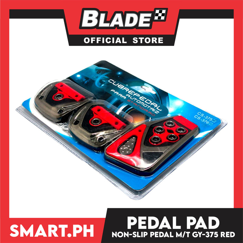 Pedal Pad Cubrepedal Manual Transmission CS-375 (Red)