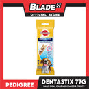 Pedigree Dentastix Mono 3s Medium 10-25kg Daily Oral Care 77g Dog Treats