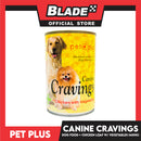 Pet Plus Canine Cravings 400g (Chicken Loaf With Vegetable) Dog Canned Food