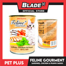 Pet Plus Feline Gourmet 400g (Sardines, Chicken And Prawn Flavor) Canned Cat Food