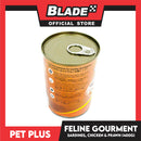 Pet Plus Feline Gourmet 400g (Sardines, Chicken And Prawn Flavor) Canned Cat Food