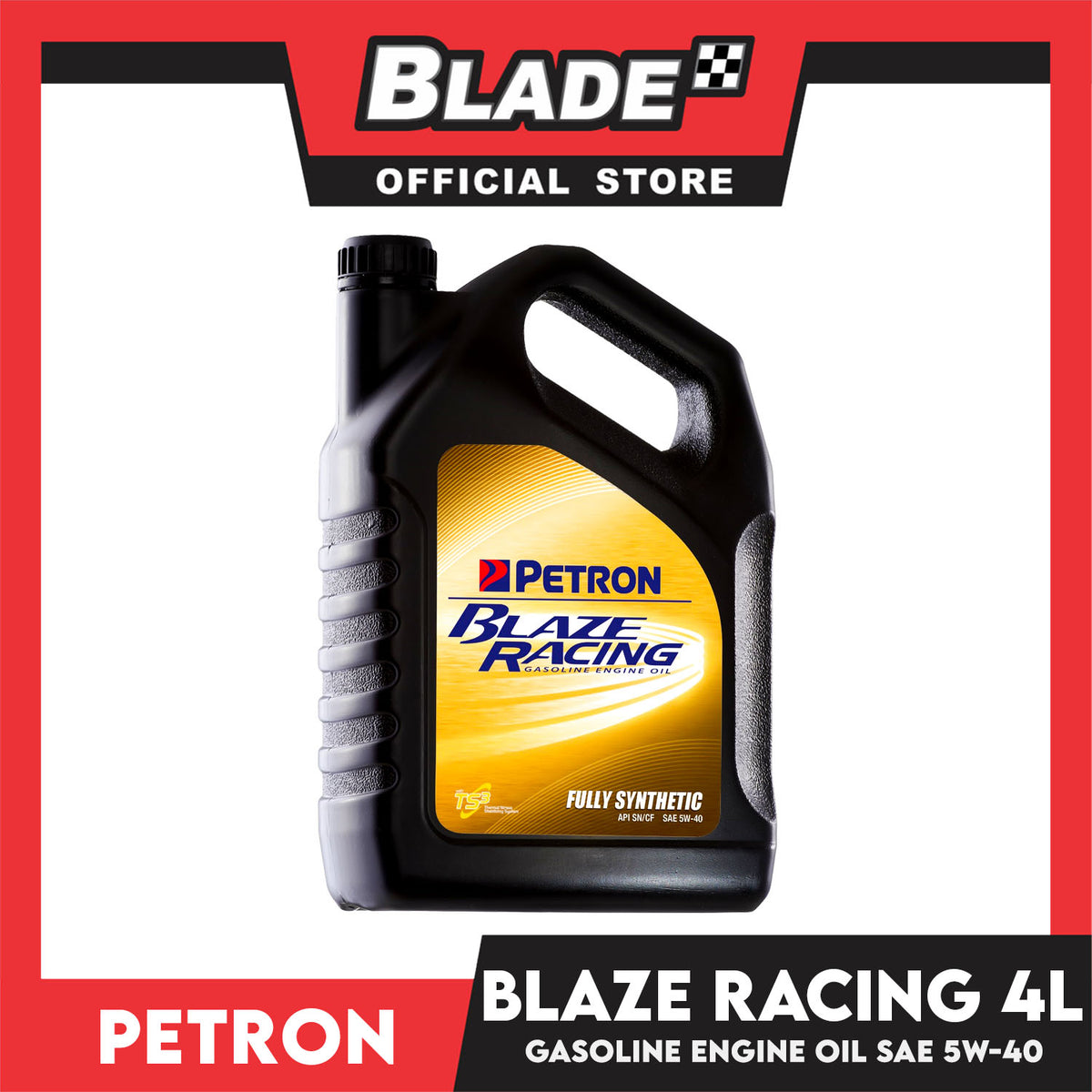 Petron SAE 5W-40 Blaze Racing Gasoline Engine Oil 1L
