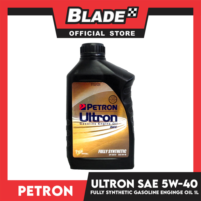 Petron SAE 5W-40 Ultron Fully Synthetic Gasoline Engine Oil 1L