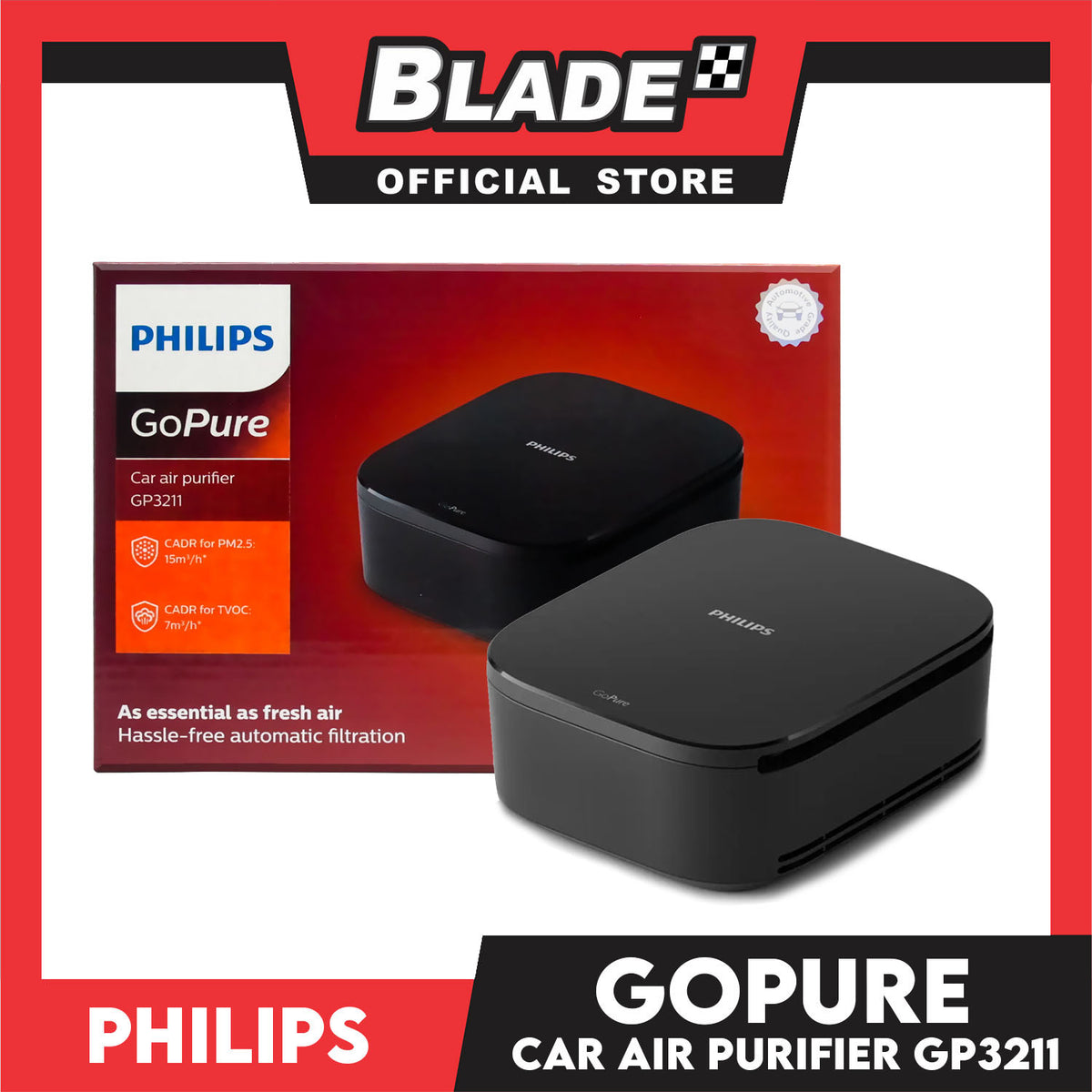 Philips GoPure Car Air Purifier GP3211