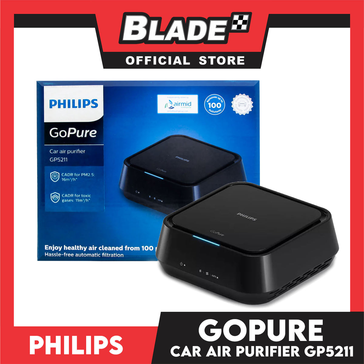 Philips GoPure Car Air Purifier GP5211