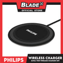 Philips Wireless Charger Up To 10W Ultra Thin DLP9055-97 (Black) For Phones and Other Devices Enabled With Qi Wireless Technology