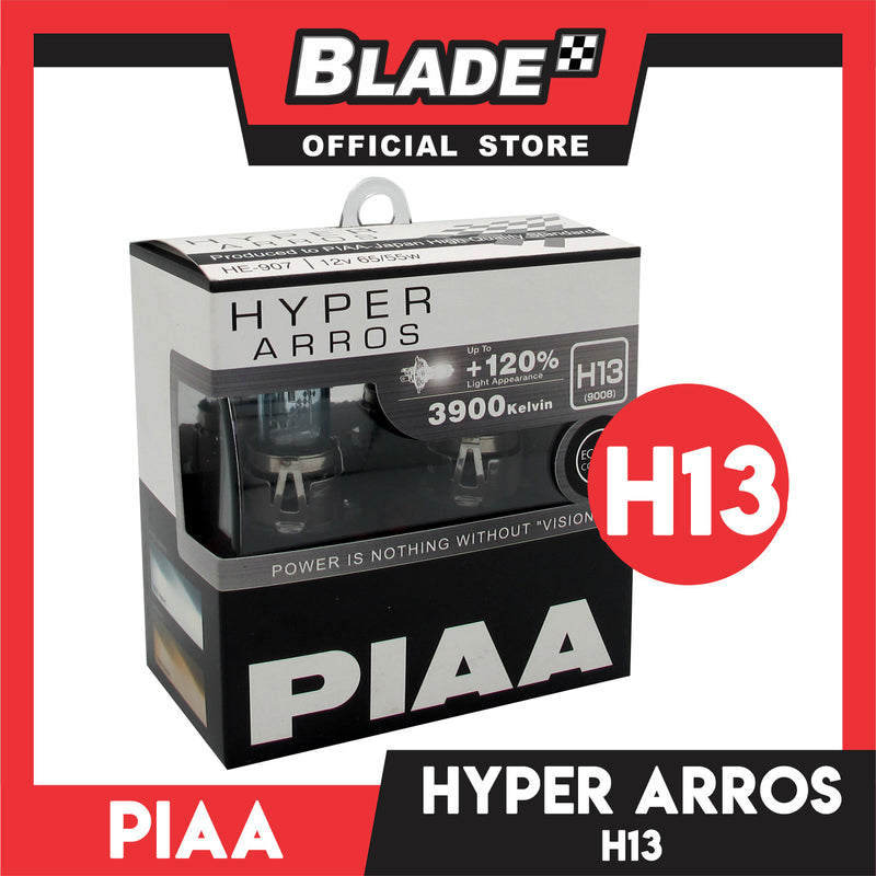 Piaa Hyper Arros Halogen Bulb H13 3900K 12V 65/55w  HE-907