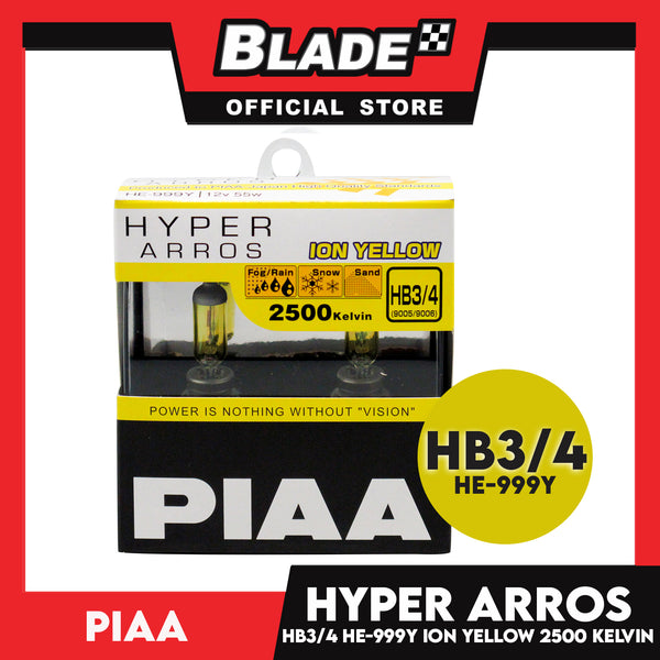 Piaa Hyper Arros HE-999Y HB3/4 Ion Yellow (Pair)