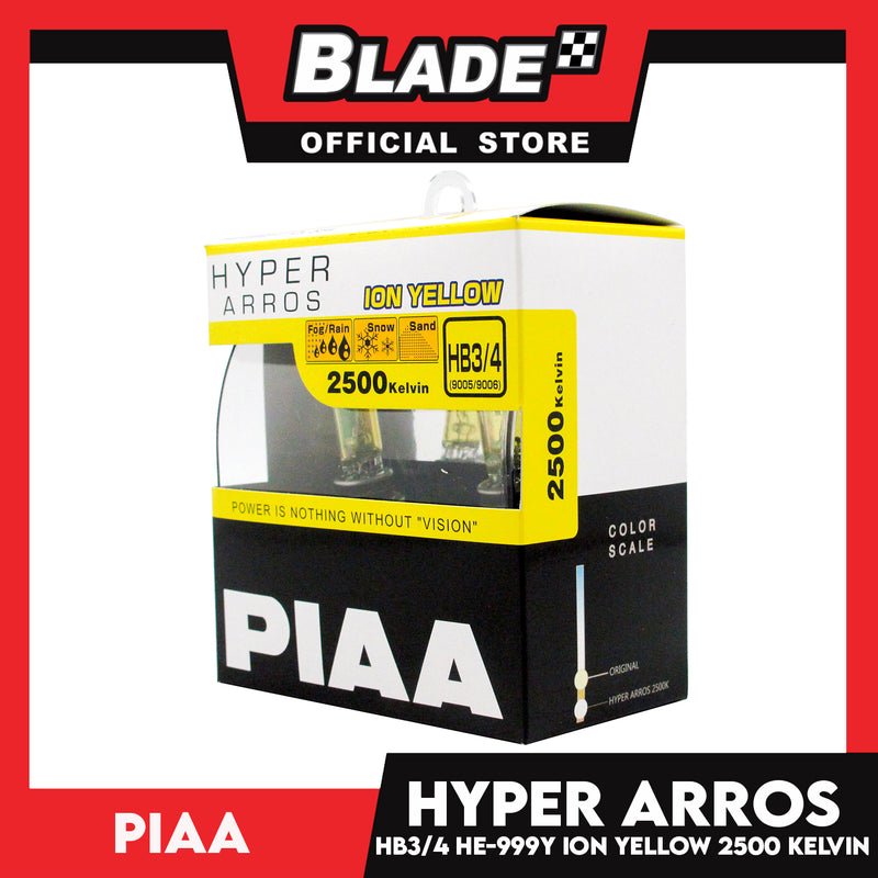 Piaa Hyper Arros HE-999Y HB3/4 Ion Yellow (Pair)