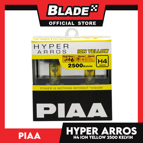Piaa Hyper Arros HE-990Y H4 Ion Yellow (Pair)