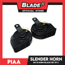 Piaa Slender Horn HO-12 (Black) Set of 2