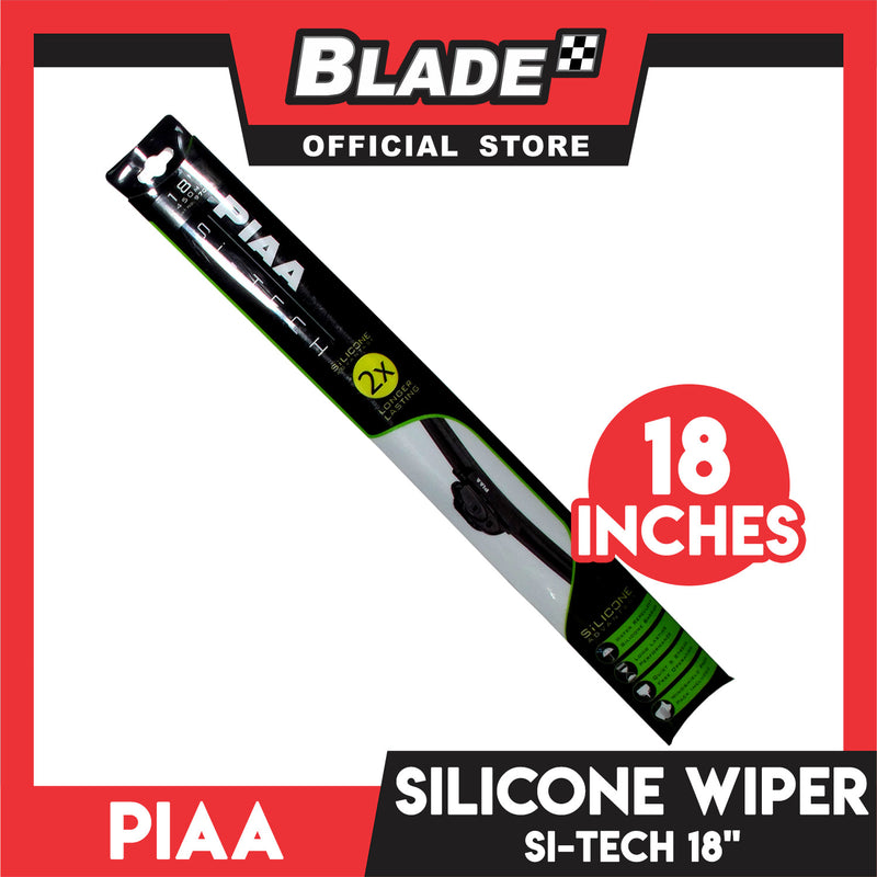Piaa Si-Tech Wiper 18" 97045 450mm for Toyota Corolla, Camry, Land Cruiser, Prado, Honda Civic, City, HRV, Mitsubishi Galant, Lancer