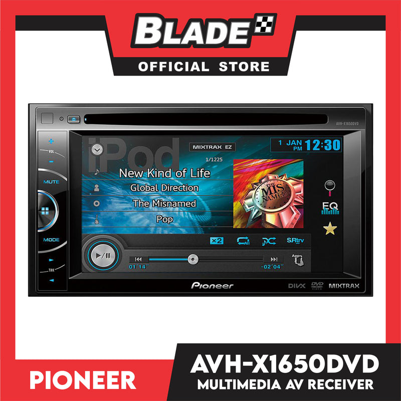 Pioneer auto radio vidéo 2 din 6,2 dvd cd 4 x 50w usb ipod
