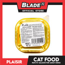 Plaisir Pate With Salmon 100g Cat Wet Food For Adult