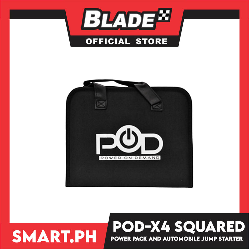 POD Power On Demand Pod-X4 Squared Power Pack and Automobile Jump Starter