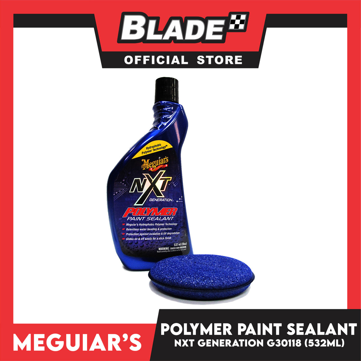 Meguiar's G30118 Nxt Generation Polymer Paint Sealant Kit 532ml